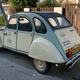 Contrast the 2CV’s rear end with the Dyane’s. The 2CV’s ragtop extends farther back, leaving the car with a more traditional trunk.